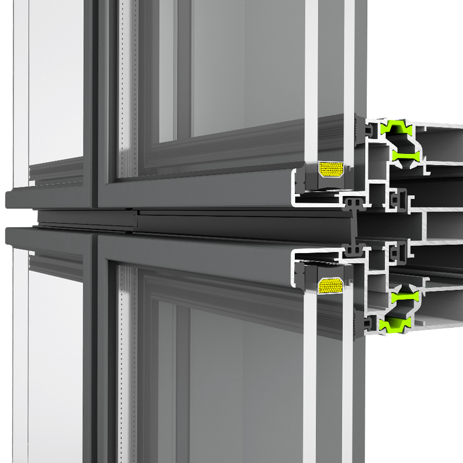 Sistem perete cortina E8000
